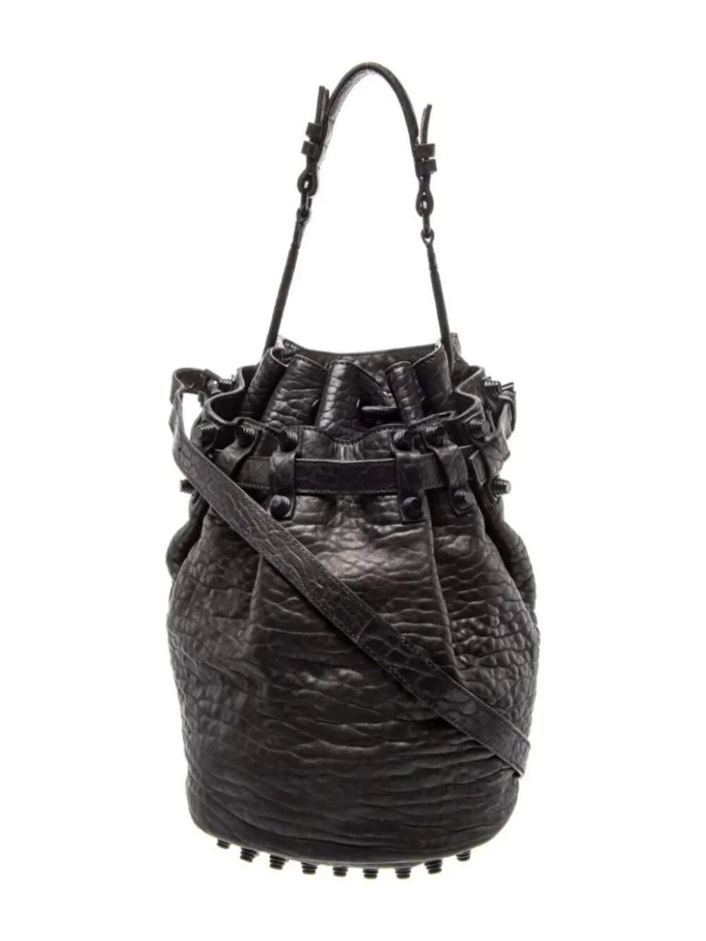 Alexander Wang Diego Bucket Bag with distinctive studded base